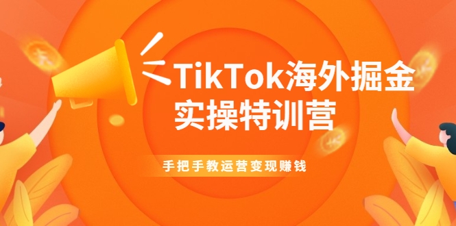 TikTok海外掘金实操特训营：手把手教运营变现赚钱-小牛学府