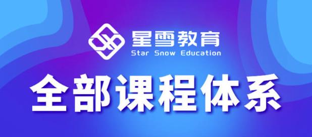 星雪教育淘系高级班，更全的运营提升方案，零基础由浅入深，店铺最新玩法-小牛学府