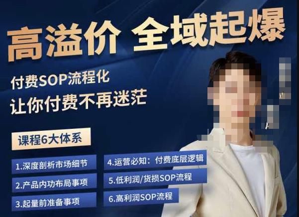 逸风-拼多多高溢价全域起爆,6大课程体系,付费玩法全套实操-小牛学府