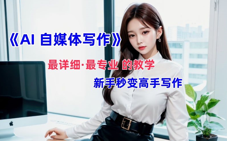 AI自媒体文章创作全网最详细教程，新手秒变写作高手，多方位发展-小牛学府