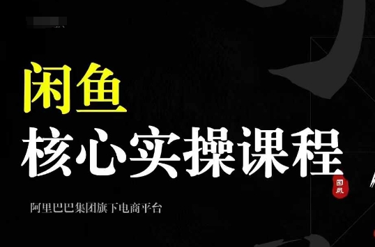 2024闲鱼核心实操课程,从养号、选品、发布、销售,教你做一个出单的闲鱼号-小牛学府