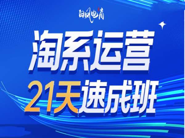 淘系运营21天速成班35期,年前最后一波和2025方向-小牛学府