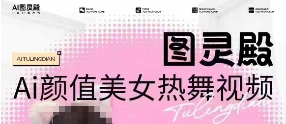 全网首发,原价988图灵殿AI颜值美女热舞视频,云端生图,轻松过原创-小牛学府