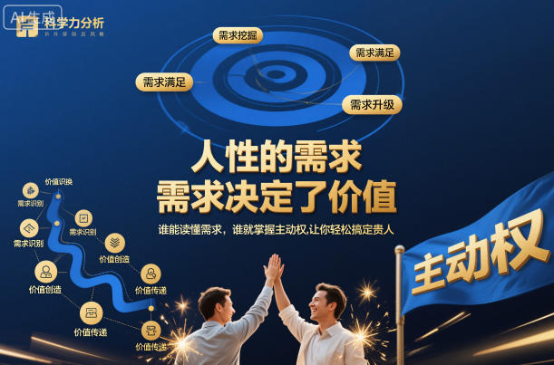 人性的需求，需求决定了价值，谁能读懂需求，谁就掌握主动权，让你轻松搞定贵人【文档】-小牛学府