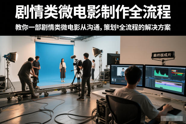剧情类微电影制作全流程，教你一部剧情类微电影从沟通，策划到拍摄制作全流程的解决方案-小牛学府