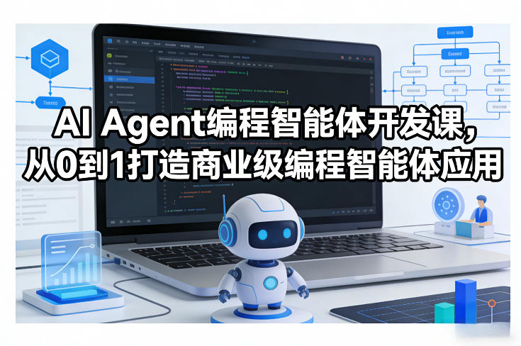 AI Agent编程智能体开发课，从0到1打造商业级编程智能体应用-小牛学府