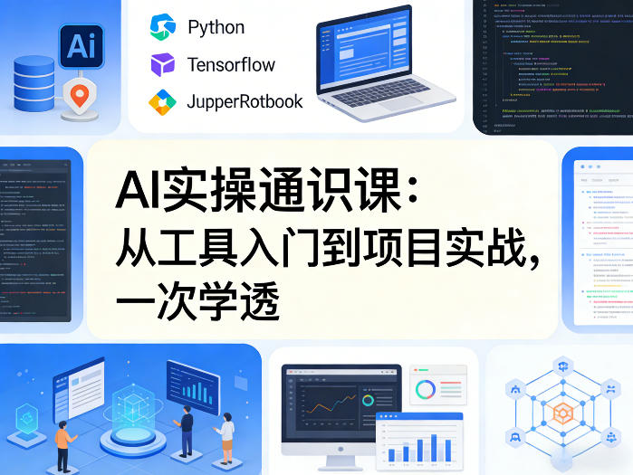 AI实操通识课，从工具入门到项目实战，一次学透-小牛学府