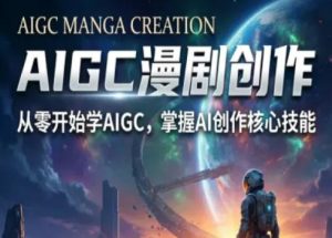 AIGC精品漫剧创作全流程解析，S级漫剧教学，从零开始学AIGC漫剧创作-小牛学府