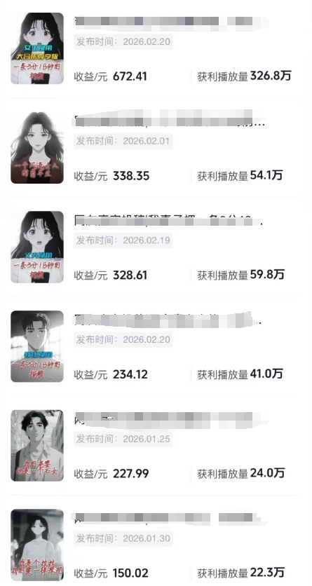 抖音某博主的AI情感故事第一人称解说视频教学，条条爆款，撸创作伙伴计划收益-小牛学府