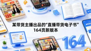 某带货主播出品的《直播带货电子书》164页新版本-小牛学府