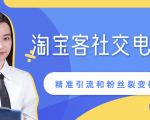 某站内部课程:淘宝客社交电商裂变,精准引流和粉丝裂变模式详解(共6节视频)-小牛学府