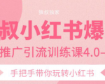 狼叔小红书爆款推广引流训练课4.0,手把手带你玩转小红书-小牛学府