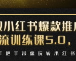小红书爆款推广引流训练课5.0,手把手带你玩转小红书(17节实操视频+话术)-小牛学府