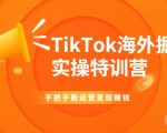 TikTok海外掘金实操特训营:手把手教运营变现赚钱-小牛学府