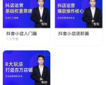 湛北·抖音小店入门进阶高阶合集，八大玩法打造百万店铺-小牛学府
