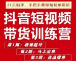 李鲆·抖短音视频带货练训营第五期,手把教手你短视带频货,听照话做,保证出单-小牛学府