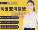 2022淘宝蓝海截流攻略，淘宝蓝海截流选品上货实操讲解-小牛学府