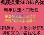 宋老师·短视频搜索SEO优化,教你10分钟创作一个短视频,三天排名上第一-小牛学府