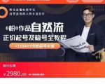 0粉0作品自然流正价起号及稳号全教程,专业自然流起号机构流程化教学(价值2980元)-小牛学府
