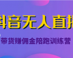抖音无人直播带货赚佣金陪跑训练营（价值6980元）-小牛学府