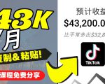 2022抖音国际版Tiktok赚钱项目:每天上传一个视频就轻松月入$43200-小牛学府