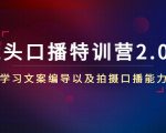 镜头口播特训营2.0版,学习文案编导以及拍摄口播能力(50节课时)-小牛学府