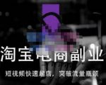 蓝Sir派·淘宝短视频快速起店，替代传统搜索方式，学会做一个不一样的淘宝店-小牛学府