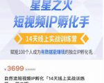 瑶瑶·自然流短视频IP孵化第二期，14天线上实战训练营，赋能100个人成为有数据能赚钱的独立IP孵化手-小牛学府