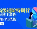 PPT高级进阶特训营:百万粉丝博主教你进阶你的PPT技能(98节课程+PPT素材包)-小牛学府
