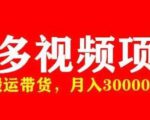 多多带货视频快速50爆款拿带货资格，搬运带货，月入30000【全套脚本+详细玩法】-小牛学府