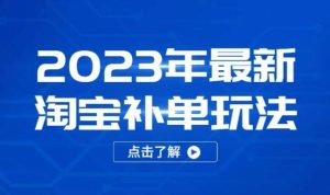 2023年最新淘宝补单玩法,18节课让教你快速起新品,安全不降权-小牛学府