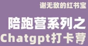 谢无敌ChatGPT打卡营，教你更好地使用ChatGPT来提高工作效率-小牛学府