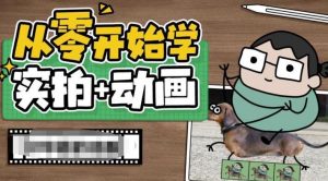 从零开始学实拍加动画，实拍加动画创意教程-小牛学府