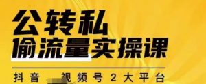 群响公转私偷流量实操课,致力于拥有更多自持,持续,稳定,精准的私域流量!-小牛学府