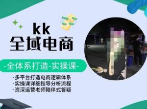 KK全域电商，全体系打造实操课，多平台打造电商逻辑体系-小牛学府