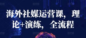海外社媒运营课，理论+演练，全流程-小牛学府