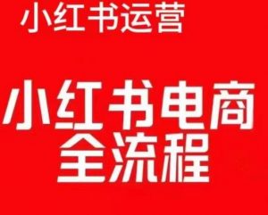 红薯电商实操课,小红书电商全流程-小牛学府