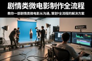 剧情类微电影制作全流程，教你一部剧情类微电影从沟通，策划到拍摄制作全流程的解决方案-小牛学府