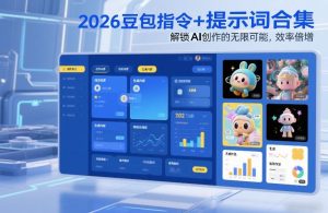 2026豆包指令+提示词合集，解锁AI创作的无限可能，效率倍增-小牛学府