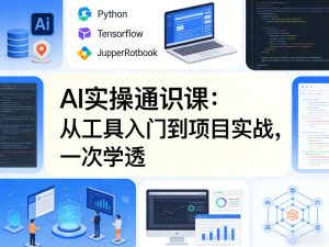 AI实操通识课，从工具入门到项目实战，一次学透-小牛学府