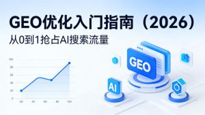 【最新】GEO优化入门指南(2026),从0到1抢占AI搜索流量-小牛学府