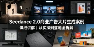 Seedance 2.0商业广告大片生成案例详细讲解|从实操到落地全拆解-小牛学府