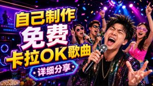 零基础AI制作免费卡拉OK视频教程,从歌曲生成、音轨分离到字幕制作、视频导出,手把手教学-小牛学府